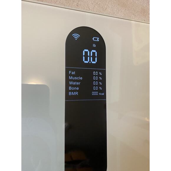 Etekcity Smart WiFi Body Fat Scale, XL Platform Digital Bathroom Scale to 400lb - Picture 4 of 6